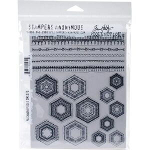 Stampers Anonymous Tim Holtz Patchwork Pieces - Stamps Stampers Anonymous Tim Holtz Patchwork Pieces - Stamps