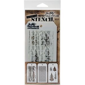 Tim Holtz Mini Layered Set - Mini Stencil Set Tim Holtz Mini Layered Set - Mini Stencil Set