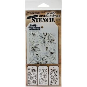 Stampers Anonymous AGW Mini Stencil Set - Stencil Set Stampers Anonymous AGW Mini Stencil Set - Stencil Set