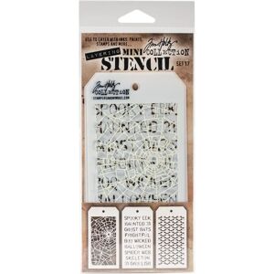 Tim Holtz Mini Layering Stencil Set - Stencil Set Tim Holtz Mini Layering Stencil Set - Stencil Set