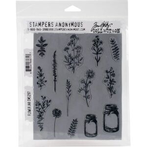 Stampers Anonymous Tim Holtz Flower Jar - Rubber Stamps Stampers Anonymous Tim Holtz Flower Jar - Rubber Stamps