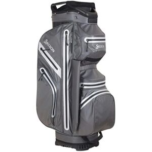 Srixon Charcoal/Silver Weatherproof Cartbag - Golf Cart Bag Srixon Charcoal/Silver Weatherproof Cartbag - Golf Cart Bag
