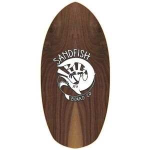 SANDFISH Walnut Woody Grom Cruiser - Skimboard SANDFISH Walnut Woody Grom Cruiser - Skimboard