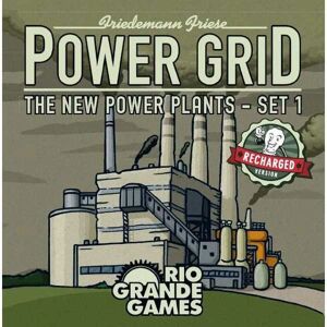 Rio Grande Games - Power Grid New Power Plants - Set 1 - Board game Rio Grande Games - Power Grid New Power Plants - Set 1 - Board game