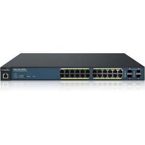 EnGenius EWS1200-28TFP Commutateur réseau - Gigabit Ethernet, PoE, L2/L3, 1U, Noir EnGenius EWS1200-28TFP Commutateur réseau - Gigabit Ethernet, PoE, L2/L3, 1U, Noir