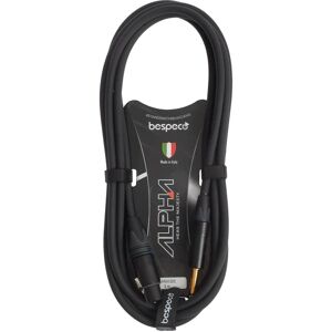 Bespeco Alpha Mikrofonkábel - 3m XLR Nőv - Jack Bespeco Alpha Mikrofonkábel - 3m XLR Nőv - Jack