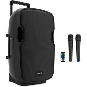 Audibax Denver 15 Actieve PA-luidspreker - Microfoons, Bluetooth, USB Audibax Denver 15 Actieve PA-luidspreker - Microfoons, Bluetooth, USB