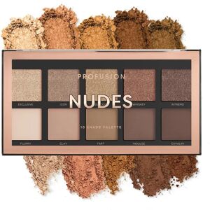 Profusion Cosmetics Mini Artistry Palette 10 Teintes Nudes - Palette de Fards à Paupières - Publicité Profusion Cosmetics Mini Artistry Palette 10 Teintes Nudes - Palette de Fards à Paupières - Publicité