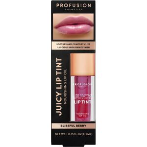 Profusion Cosmetics Juicy Lip Tint Huile Teintée Lèvres Blissful Berry - Huile teintée pour lèvres - Publicité Profusion Cosmetics Juicy Lip Tint Huile Teintée Lèvres Blissful Berry - Huile teintée pour lèvres - Publicité