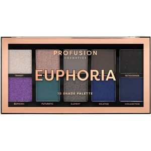 Profusion Cosmetics Euphoria 10-shades øyeskyggepalett - øyeskyggepalett Profusion Cosmetics Euphoria 10-shades øyeskyggepalett - øyeskyggepalett