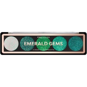Palette de Fards à Paupières Profusion Emerald Gems - Teintes de glitter vibrantes - Publicité Palette de Fards à Paupières Profusion Emerald Gems - Teintes de glitter vibrantes - Publicité