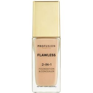 Profusion Cosmetics - Flawless 2-in-1 - Medium - Foundation Profusion Cosmetics - Flawless 2-in-1 - Medium - Foundation