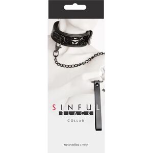 NS Novelties Sinful Fekete Gallér - Gallér NS Novelties Sinful Fekete Gallér - Gallér