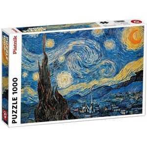 Puzzle PIATNIK Noche Estrellada Vincent van Gogh de 1000 Piezas - Rompecabezas Puzzle PIATNIK Noche Estrellada Vincent van Gogh de 1000 Piezas - Rompecabezas