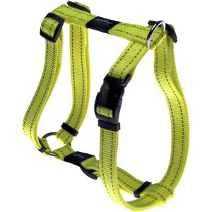 Rogz Modèle Fanbelt Harnais Réfléchissant Jaune pour Chiens - Harnais - Publicité Rogz Modèle Fanbelt Harnais Réfléchissant Jaune pour Chiens - Harnais - Publicité