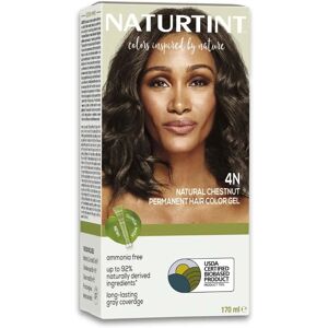 Naturtint Permanent Hair Colorant - Natural Chestnut - 4 N - Vegan, No Ammonia Naturtint Permanent Hair Colorant - Natural Chestnut - 4 N - Vegan, No Ammonia
