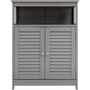 Armario de almacenamiento para baño Costway - Gris Armario de almacenamiento para baño Costway - Gris