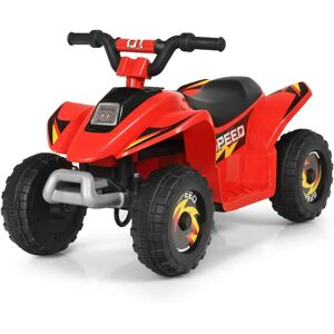 Costway Quad Électrique pour Enfants - Rouge - Jouet 3+ Ans - Publicité Costway Quad Électrique pour Enfants - Rouge - Jouet 3+ Ans - Publicité