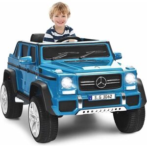 Costway - Mercedes-Benz Maybach 12V - Azul - Coche eléctrico para niños Costway - Mercedes-Benz Maybach 12V - Azul - Coche eléctrico para niños