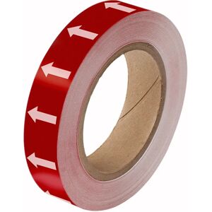 Brady - 275102 - Rot/Weiss - 25mm x 33m - Etikett Brady - 275102 - Rot/Weiss - 25mm x 33m - Etikett