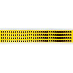 Brady - 3400-M - Noir sur Jaune - 6x9mm - Étiquette Brady - 3400-M - Noir sur Jaune - 6x9mm - Étiquette