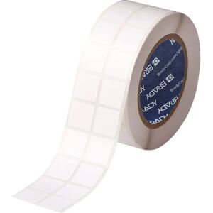 Brady THT-141-488-3 - Selbstklebendes Etikett - 22,86x22,86mm - Weiß - Druckeretikett Brady THT-141-488-3 - Selbstklebendes Etikett - 22,86x22,86mm - Weiß - Druckeretikett