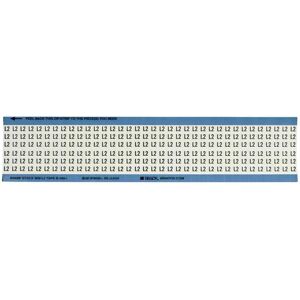 Brady WM-L2-PK - tissu noir/blanc - 900 pces - Étiquette - Publicité Brady WM-L2-PK - tissu noir/blanc - 900 pces - Étiquette - Publicité