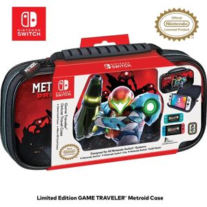 Nacon Game Traveler Deluxe Travel Case - Metroid Dread - til Nintendo Switch Nacon Game Traveler Deluxe Travel Case - Metroid Dread - til Nintendo Switch