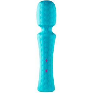 Femmefunn Ultra Wand Turquoise - Vibrador - Impermeable - 21 Modos de Vibración Femmefunn Ultra Wand Turquoise - Vibrador - Impermeable - 21 Modos de Vibración