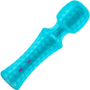 Femmefunn Ultra Wand Mini-Turquesa - Vibrador, Impermeable, 21 Modos Femmefunn Ultra Wand Mini-Turquesa - Vibrador, Impermeable, 21 Modos