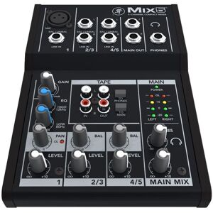 Mackie Mix5 Compact Mixer - Mixer Mackie Mix5 Compact Mixer - Mixer