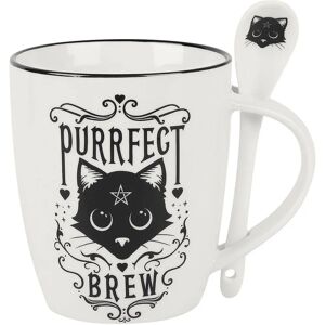 Alchemy England Purrfect Brew Kopp og Skje Sett - Kopp Alchemy England Purrfect Brew Kopp og Skje Sett - Kopp