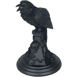 Gothisk lysestake fra Alchemy England - Svart Ravne - Unisex - Standard Gothisk lysestake fra Alchemy England - Svart Ravne - Unisex - Standard