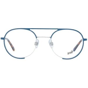 Web Eyewear WE5237 Mannen Blauwe Aviator Brilframe Web Eyewear WE5237 Mannen Blauwe Aviator Brilframe
