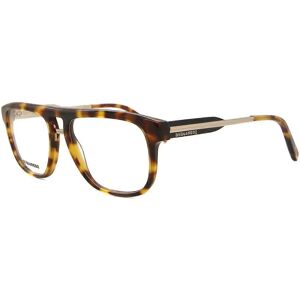 Dsquared2 DQ5257 Dark Havana 53/17 Man Eyewear Frames Dsquared2 DQ5257 Dark Havana 53/17 Man Eyewear Frames