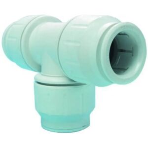 John Guest White 10mm Push-Fit Equal Tee - Pipe Fitting John Guest White 10mm Push-Fit Equal Tee - Pipe Fitting