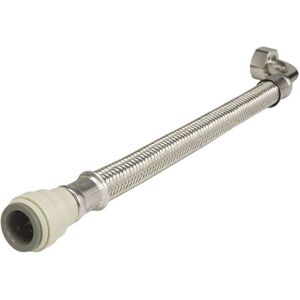JG Speedfit - Elbow Flex Hose - Braided - 15mmx1/2in 300mm - Hose JG Speedfit - Elbow Flex Hose - Braided - 15mmx1/2in 300mm - Hose
