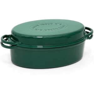 Big Green Egg Dutch Oven - Oval, 5,2L - Valurautapata Big Green Egg Dutch Oven - Oval, 5,2L - Valurautapata