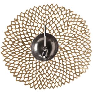 Chilewich Dahlia Brass Placemat - Rectangle, 36x39cm - Placemat Chilewich Dahlia Brass Placemat - Rectangle, 36x39cm - Placemat