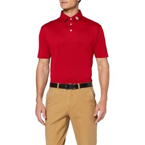 FootJoy Athleticfit Red Polo Shirt - Pique Golf FootJoy Athleticfit Red Polo Shirt - Pique Golf