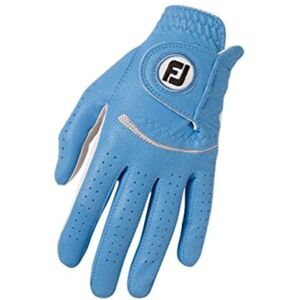 FootJoy Spectrum Damen Golfhandschuh, blau, blau, linke Hand (für Rechtshänder), L FootJoy Spectrum Damen Golfhandschuh, blau, blau, linke Hand (für Rechtshänder), L