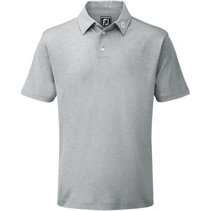 FootJoy Performance SS Golf Shirt - Heather Grey - Golf Shirt FootJoy Performance SS Golf Shirt - Heather Grey - Golf Shirt