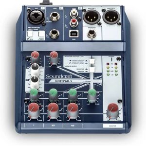 Soundcraft Notepad 5 - Mixer Soundcraft Notepad 5 - Mixer