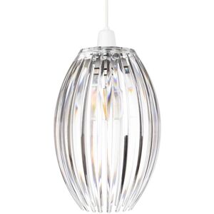 Happy Homewares - Hh87-33 - Transparent - Acrylic - Pendant Shade Happy Homewares - Hh87-33 - Transparent - Acrylic - Pendant Shade