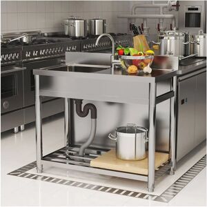 Living and Home - One Compartment Commercial Sink Living and Home - One Compartment Commercial Sink