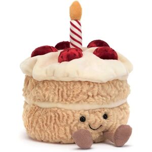 Doudou Jellycat - Gâteau d'anniversaire - 16cm, Multicolore Doudou Jellycat - Gâteau d'anniversaire - 16cm, Multicolore