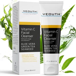 Nettoyant Visage à la Vitamine C de YEOUTH - Thé Vert, Algues, 89ml - Publicité Nettoyant Visage à la Vitamine C de YEOUTH - Thé Vert, Algues, 89ml - Publicité
