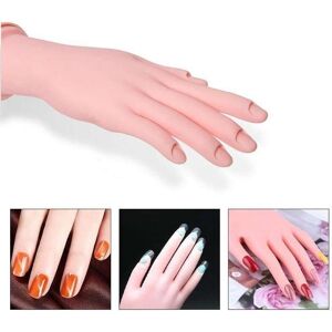 Otego Negletræningshånd - Silikone Beige - Nail Art Træningsværktøj Otego Negletræningshånd - Silikone Beige - Nail Art Træningsværktøj