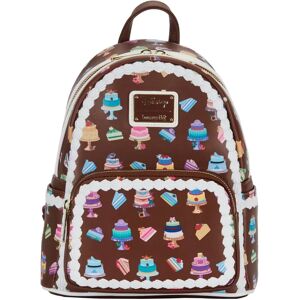 Loungefly Disney Princess Cakes Mini Backpack - Princess Cakes, Vegan Leather, Adjustable Straps Loungefly Disney Princess Cakes Mini Backpack - Princess Cakes, Vegan Leather, Adjustable Straps