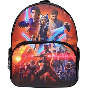 Loungefly Star Wars the Clone Wars Lightsaber Glow US Ex Mini Backpack Loungefly Star Wars the Clone Wars Lightsaber Glow US Ex Mini Backpack